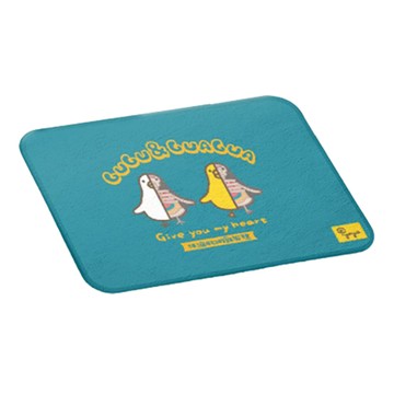 絨類地毯 伸縮自如的雞與鴨細毛絨防滑地毯 (三款選) 【正版授權】