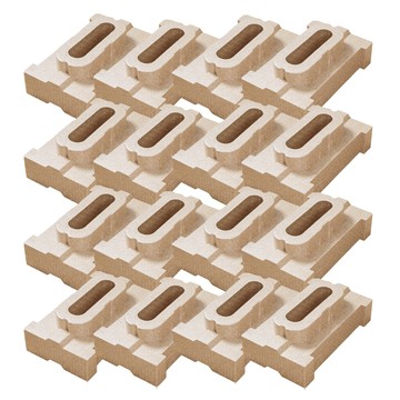 ALTTEURI Higher 可調式床墊墊腳 16入  米色