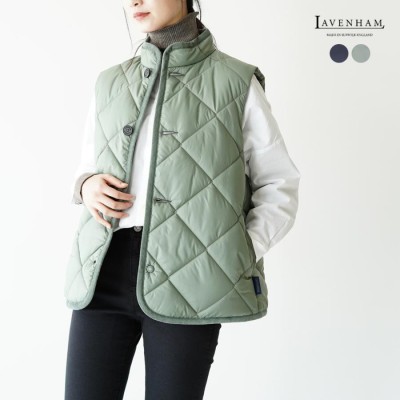 ラベンハム LAVENHAM ビッグキルト Aライン ミックフィールド