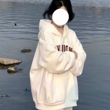 臺灣/✨連帽衛衣 衛衣校園風秋冬季薄款衛衣女寬松百搭ins小眾連帽上衣服加絨加厚上衣