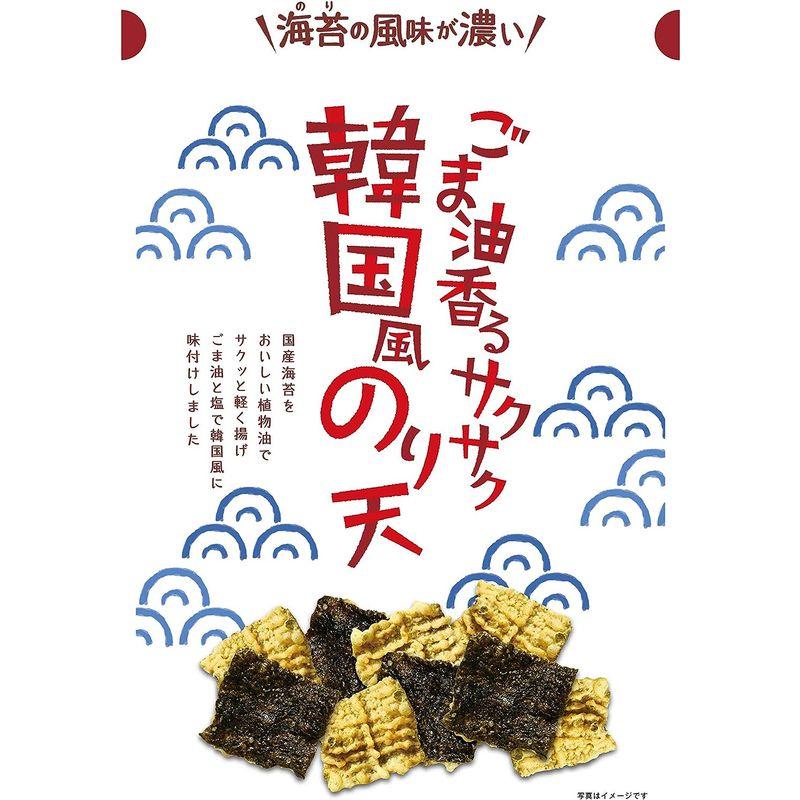 まるか食品 ごま油香る サクサク韓国風のり天 70g ×10個