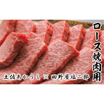 ふるさと納税 田野町 「土佐あかうし」ロース焼き肉用 田野屋塩二郎の完全天日塩(肉用)