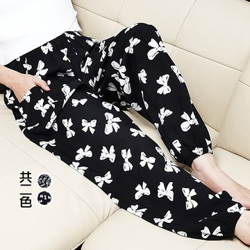 【韓國K.W.】KD3312韓國專櫃級簡約休閒柔棉稠家居褲睡褲(女睡衣/家居服/長褲/運動)