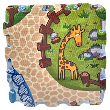 SUNTA 拼接樂扣墊 Set 12  中心  AR野生動物園  1盒