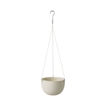 WUZ 日本KINTO PLANT POT盆栽吊籃17.4cm-米色
