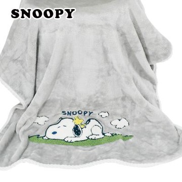 史努比Snoopy 絲光絨毛巾繡浴巾_morino