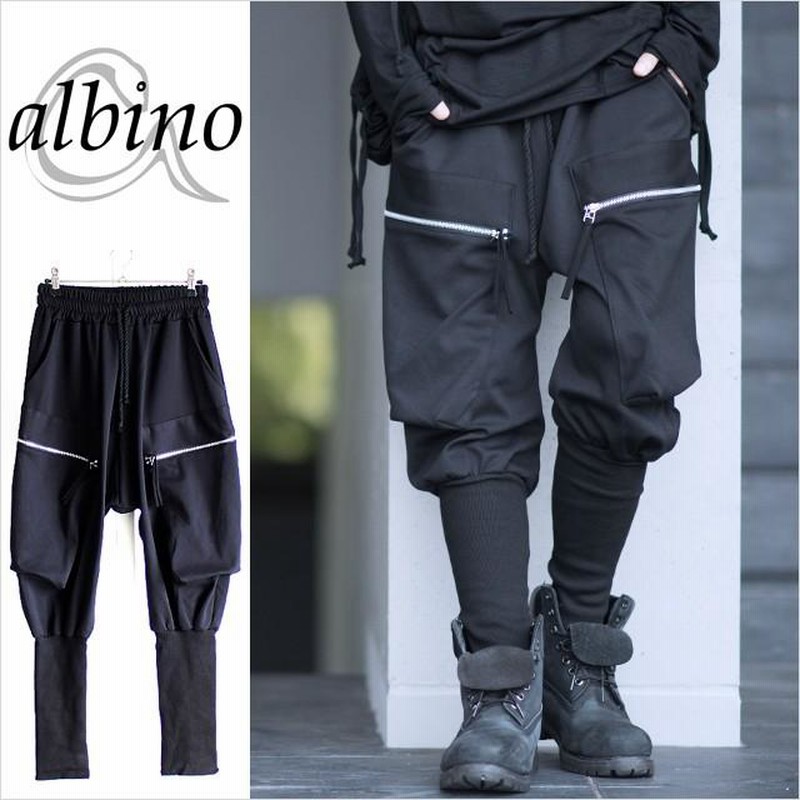 ドローストリング スウェットパンツ XL サルエル ジョガー 黒 メンズ