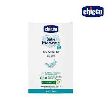 Chicco 寶貝嬰兒植萃香皂100g【德芳保健藥妝】
