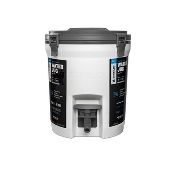 展示品出清 美國 Stanley 冒險系列 Water Jug 保溫冷飲桶 7.5L 簡約白 # 10-01938-048
