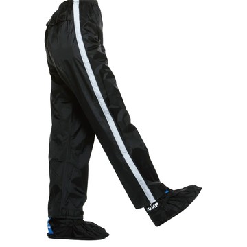 JUMP 將門 3D 防水雨褲 內裡防水 反光 條紋 男女適用  黑色  L