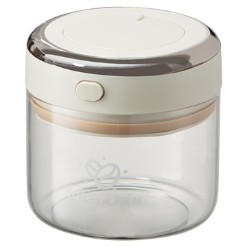 PINMOO 品沐 咖啡嘗密封罐 500ml  1個  白色