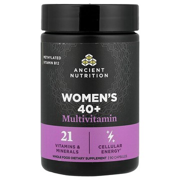 Ancient Nutrition, 40 歲以上女性多維生素，90 粒膠囊