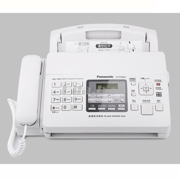 松下普通A4紙傳真機自動接收辦公家用電話復印傳真多功能一體機Y25Y公司貨