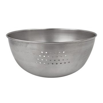 SHIMOMURA 下村 洗米盆 18-8不銹鋼  銀色  18cm  1個