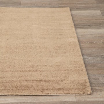 克萊歐編織竹纖維地毯 140x200cm 栗咖