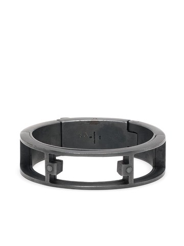 Parts of Four - Sistema cut-out bracelet - unisex - Sterling Silver - M - Grey