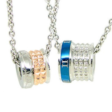 【Charme】316L鋼 時光序曲 時尚情人對鍊