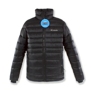 美國百分百【全新真品】Columbia 外套 哥倫比亞 防潑水 中空纖維 保暖 防寒 黑色 S號 F785