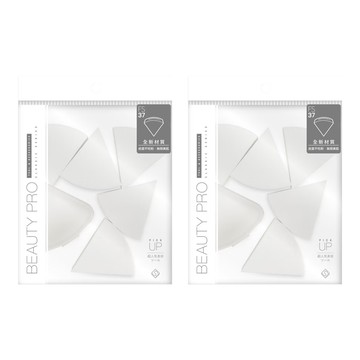 Solone 台灣公司貨 面面俱到上妝粉撲 6個  扇形  2袋