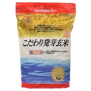 大潟村あきたこまち生産者協会 こだわり発芽玄米鉄分 1KG