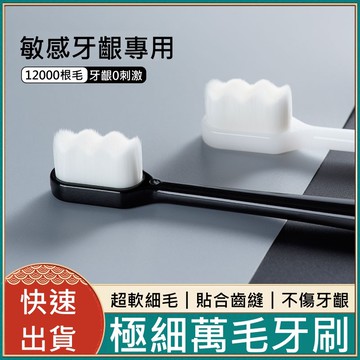 【現貨 極細萬毛牙刷】牙刷 萬毛牙刷 軟毛牙刷 細毛牙刷 奈米牙刷 超細纖維牙刷