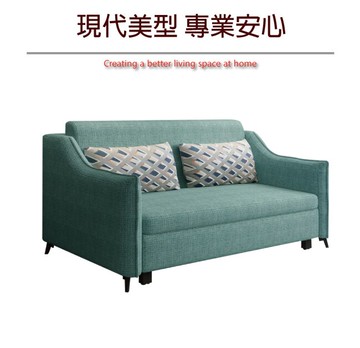 【綠家居】漢斯 現代灰可拆洗棉麻布沙發/沙發床(沙發/沙發床二用+拉合式機能設計)