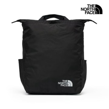 【The North Face 官方旗艦】 北面男女款黑色舒適背負大容量背提兩用後背包｜8B1YKX7
