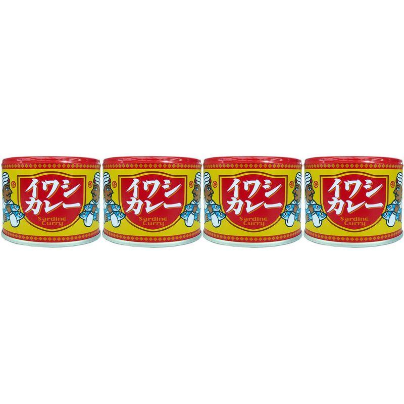 信田缶詰 いわしカレー 190g×4個