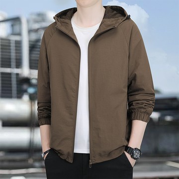【HOT 本舖】男装【檔口現貨主推】春秋季節戶外運動寬鬆韓版新款男士夾克外穿休閒中老年夾克男立領外套運動戶外上衣