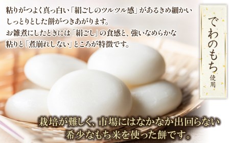 山形県 庄内産 まるもち 約2kg（約500g×4袋）　サンエイファーム