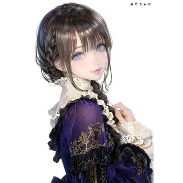 【9 月新款】07-142-0040 人物貼紙 幻想復古浪漫喫茶
