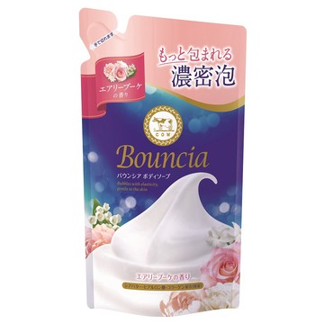 [家速配]牛乳石鹼美肌滋潤沐浴乳補充包(愉悅花香型)