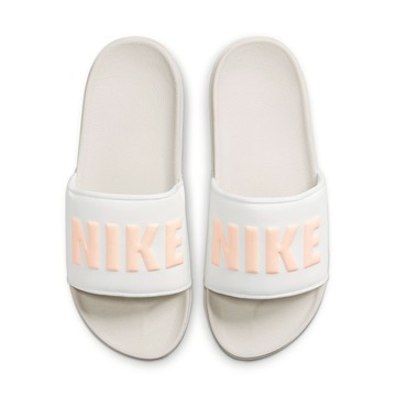 NIKE WMNS OFFCOURT SLIDE 女 白粉 運動拖鞋 休閒 防水 夏日 BQ4632-112