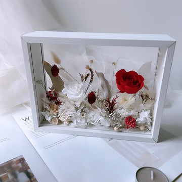 永生花相框 客製化刻字 客製化輸出照片