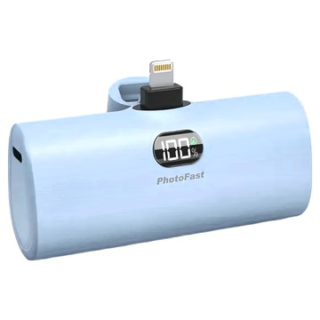 PhotoFast 銀箭資訊 PD快充 口袋電源 5000mAh Lightning  Type-C接口  四段補光燈  輕巧便利  PB2700  藍莓優