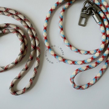 手機背帶 | 雙色 鈦金色金屬手機背繩 不含墊片