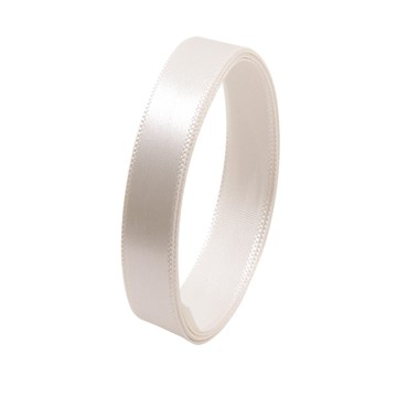 BR 10mm 緞面緞帶  1個  象牙白  45m