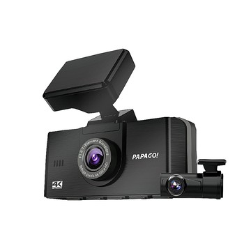 PAPAGO! P9 真4K 前後雙SONY星光夜視 旗艦款 行車紀錄器(GPS測速提醒/內附64G)【贈到府安裝】