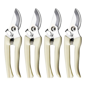 小麥購物 不鏽鋼園藝彎口剪刀 Y661 97g  4支