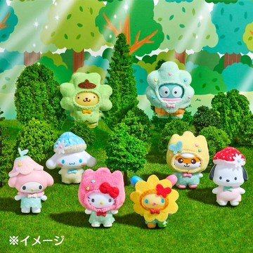 【三麗鷗Sanrio】森林造型 鑰匙圈盲盒(隨機出貨)(拆封不退)【墊腳石】