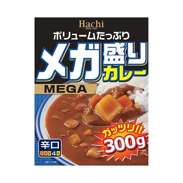 メガ盛りカレー 辛口 300g