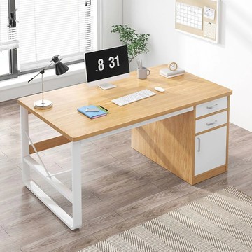 U型書桌  120 × 72 × 60cm  原木色