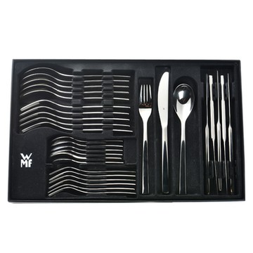 WMF Palermo 德國 316 不鏽鋼 刀叉餐具組 餐刀 餐叉 湯匙 點心匙 30入