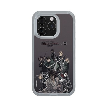 iPhone 16 Pro AirX 流變灰 - 進擊的巨人 Attack On Titan -S4 - 全員集結