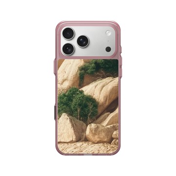 iPhone 17 Pro Max Clear (相機按鈕) 晶醺玫 - LOOK！多看我一眼 LOOK! Nature Seeks Attention - 大自然的傑作（瓜達拉瑪山脈）