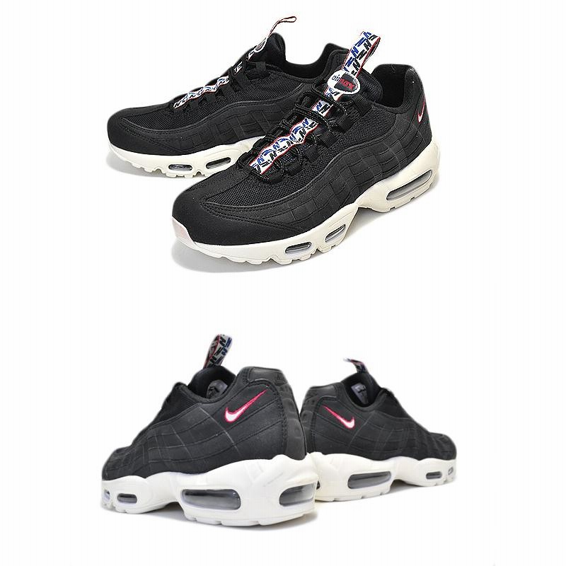 Air max 95 2025 black gym red sail