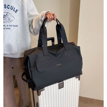 大容量通勤包新款百搭手提包托特包運動健身女包旅行包單肩斜挎包