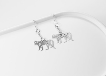 十二生肖─猴 耳環【迷你款】_動物系列_造題