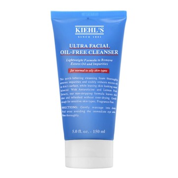 Kiehl’s契爾氏 冰河保濕無油清爽潔面慕斯 150ml