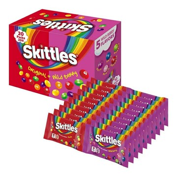 Skittles 彩虹糖綜合歡樂箱 38公克 X 20包